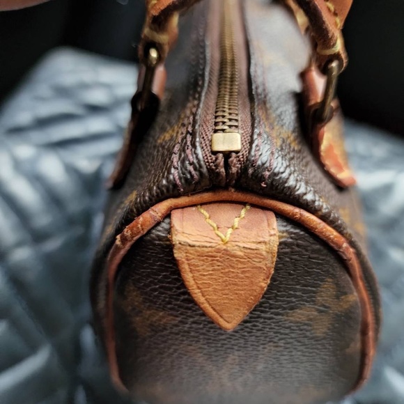 Clearance!  Rare!! Authentic Louise Vuitton Speedy mini HL. TH0979 - Picture 3 of 16